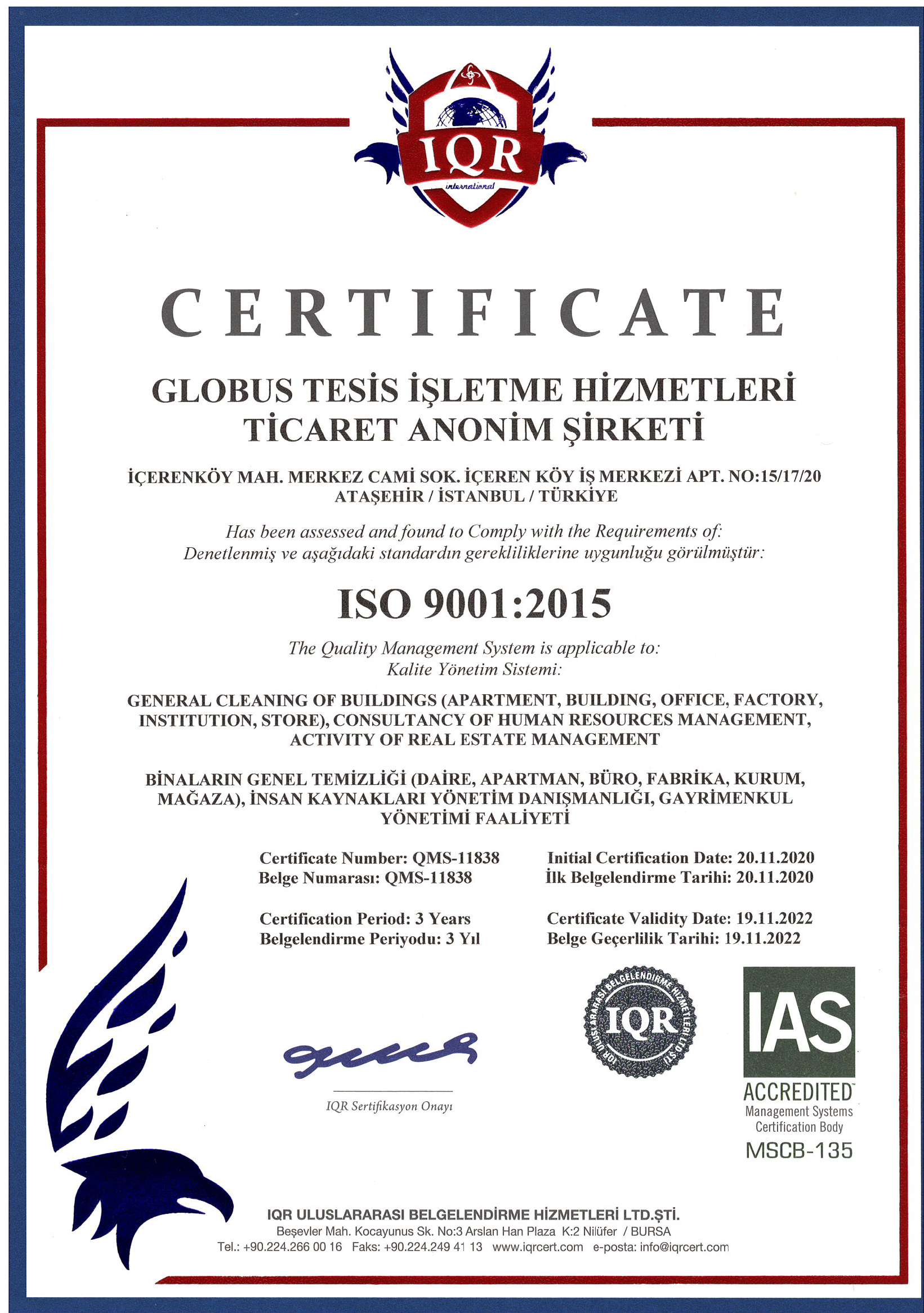 ISO 9001:2015