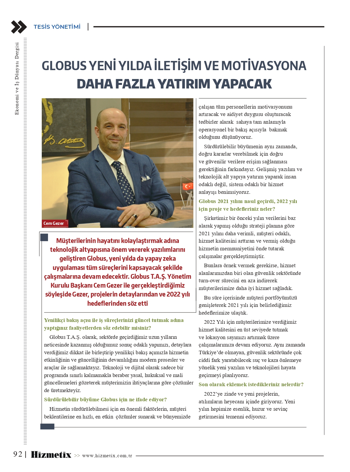 Globus basın arşivi